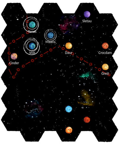 Star system map