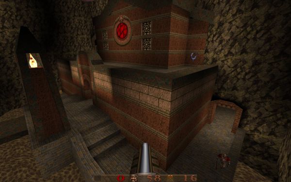 A castle in Quake 1